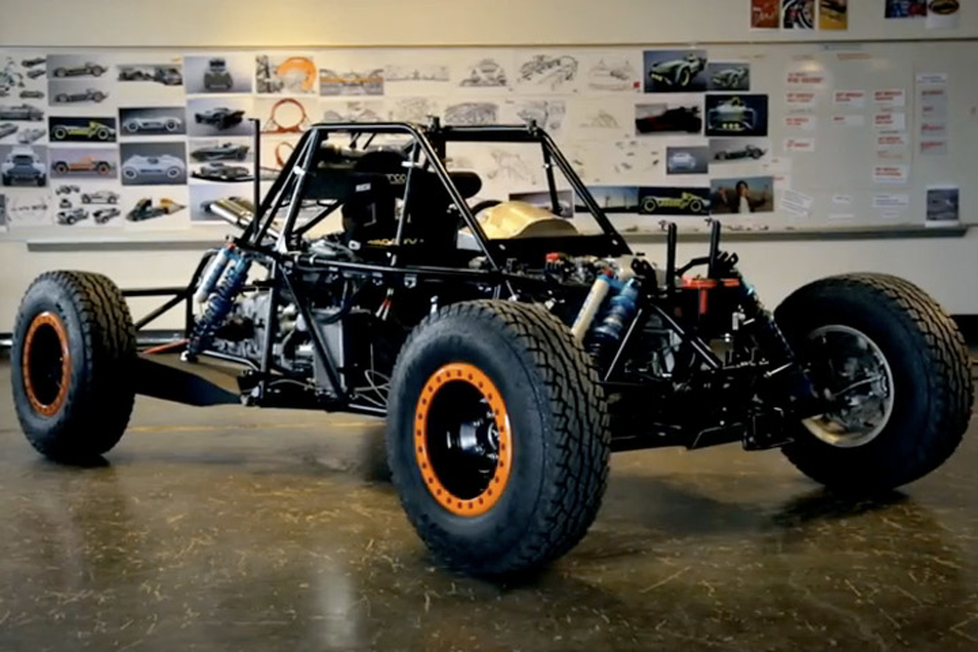 Watch the Hot Wheels Rip Rod Unleash in the Desert