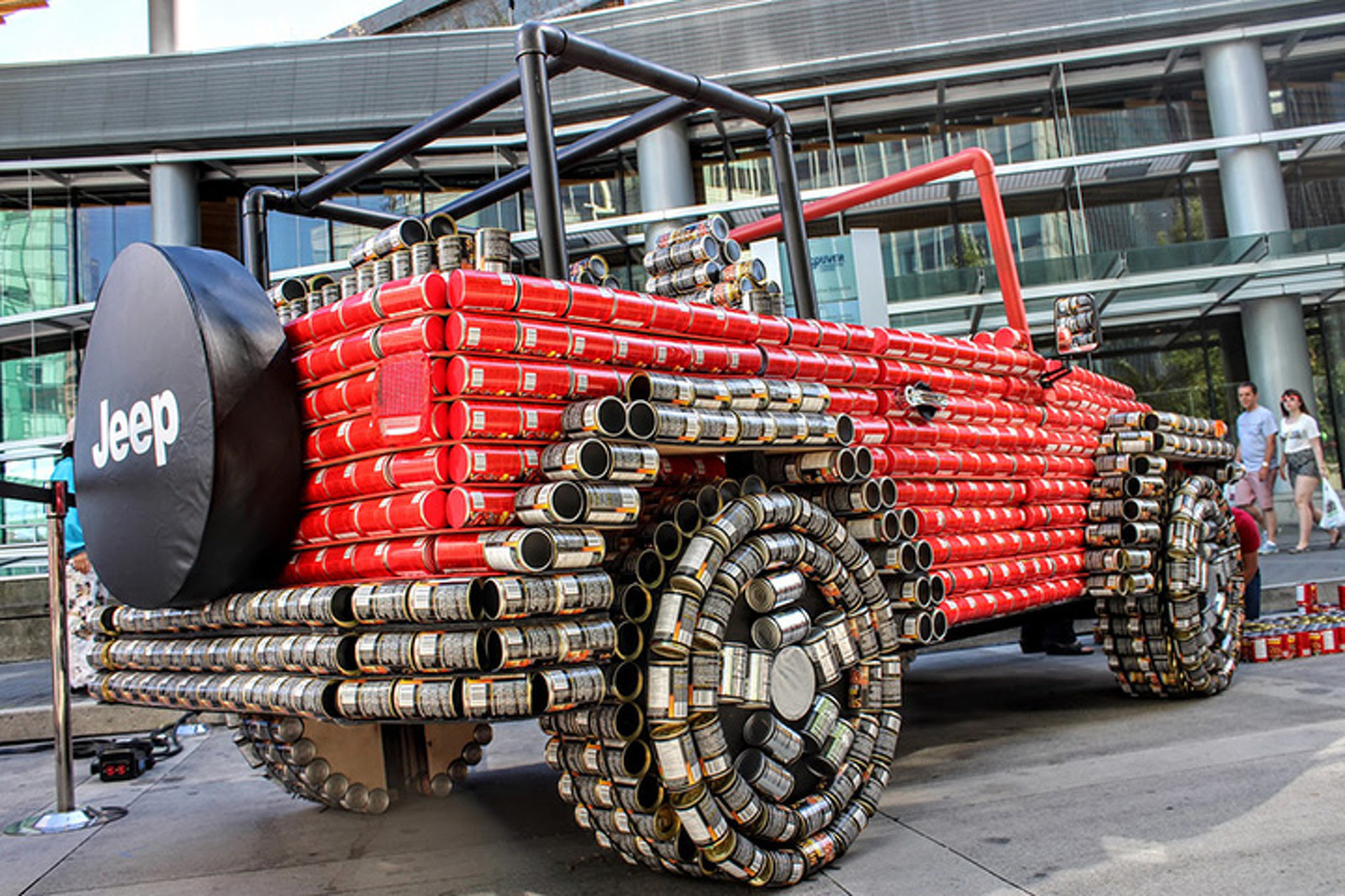 Tomato Cans and Creative Kids Equal a Unique Wrangler
