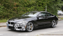 BMW M6 Coupe facelift spy photo