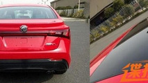 2014 MG5 sedan spy photo