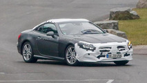 2017 Mercedes-Benz SL facelift spy photo