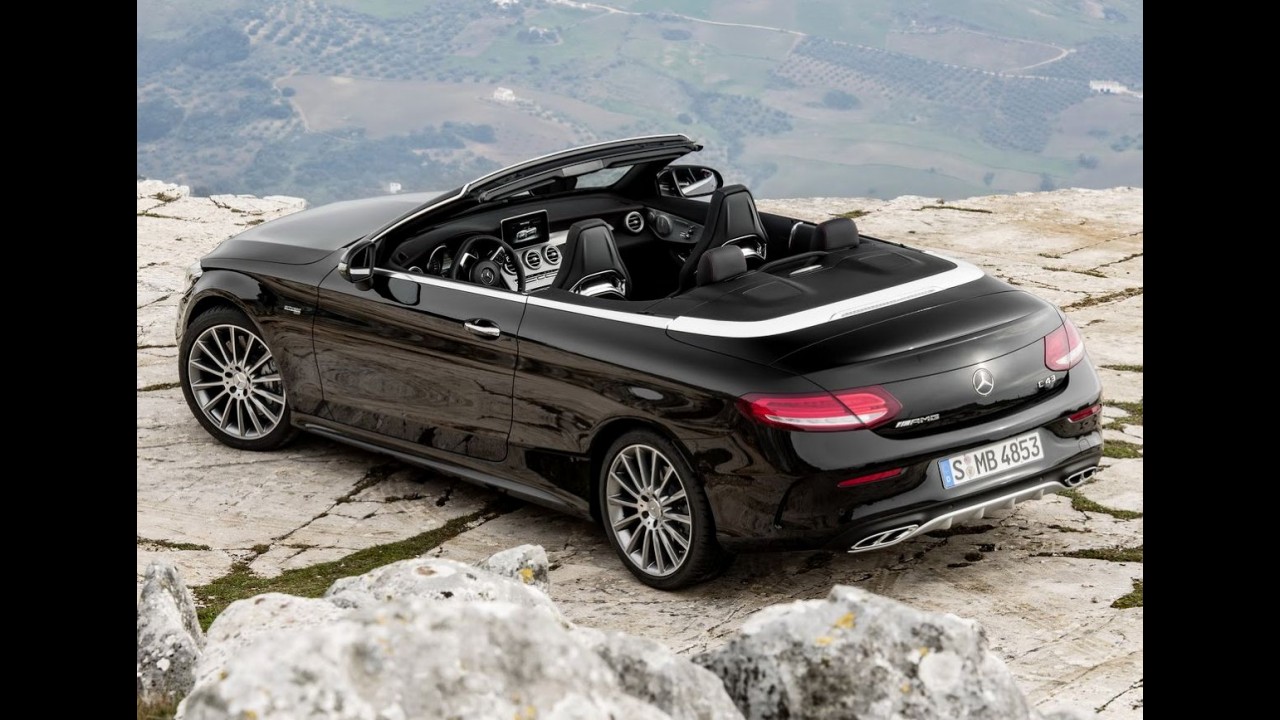Mercedes Classe C Cabriolet 2017 estreia como um "mini Classe S" conversível - fotos
