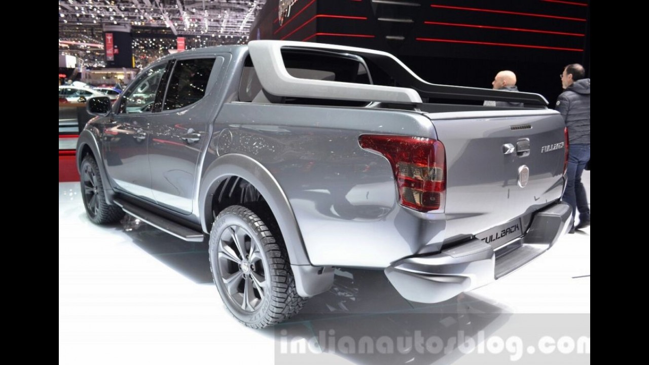 Clone da nova Triton, picape Fiat Fullback veste traje especial para Genebra