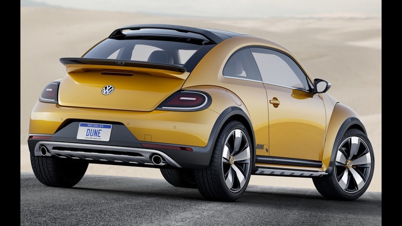 VW Fusca terá versão aventureira em 2016 baseada no conceito Dune