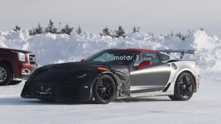 2018 Chevy Corvette ZR1 spy photo