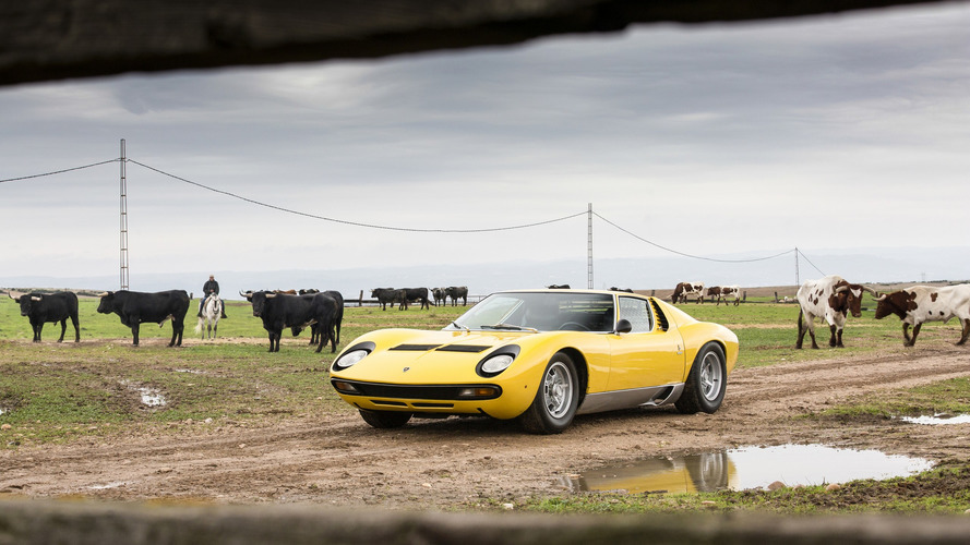 Lamborghini Miura 50th anniversary celebrations