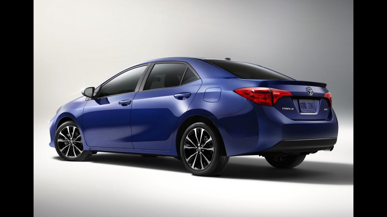 Toyota Corolla 2017 ganha retoque visual e mais equipamentos nos EUA