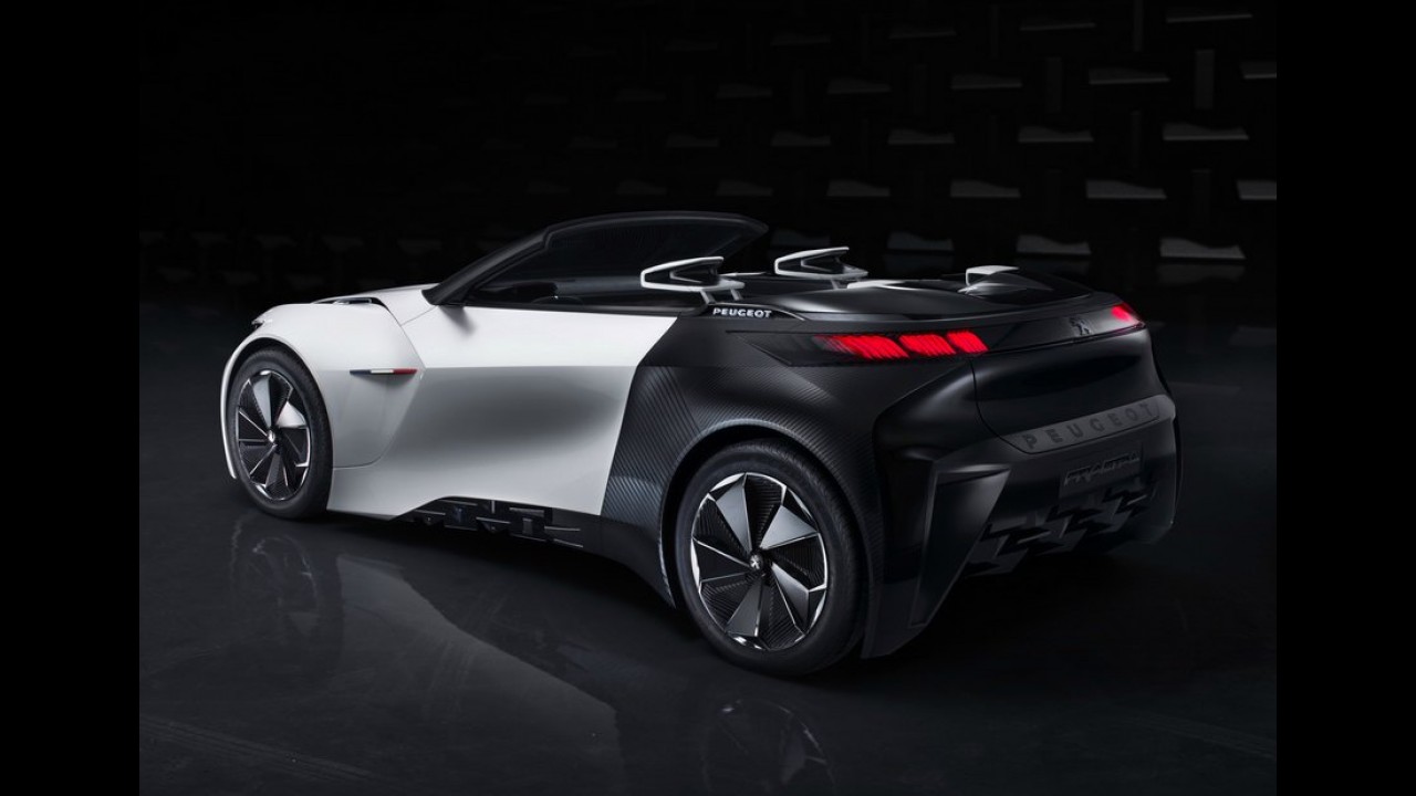Futurista, Peugeot Fractal de 204 cv tem interior feito em impressora 3D