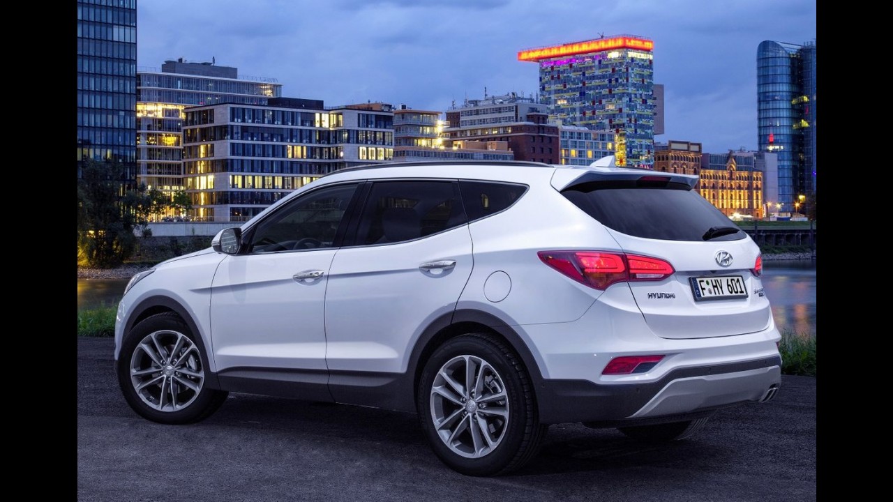 Hyundai Santa Fe 2016 ganha retoque no visual e mais recheio - fotos oficiais