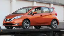 Makyajlı 2017 Nissan Versa Note casus fotoğrafları