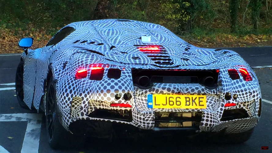 McLaren P14 casus videosu görüntüleri