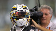 Le poleman Lewis Hamilton, Mercedes AMG F1