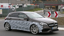 2017 Mercedes-AMG A45 prototipi casus fotoğrafları