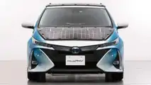 Toyota Prius PHV solar demo car