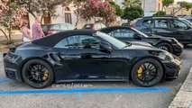 Porsche 911 Turbo Convertible Spy Shots From Italy