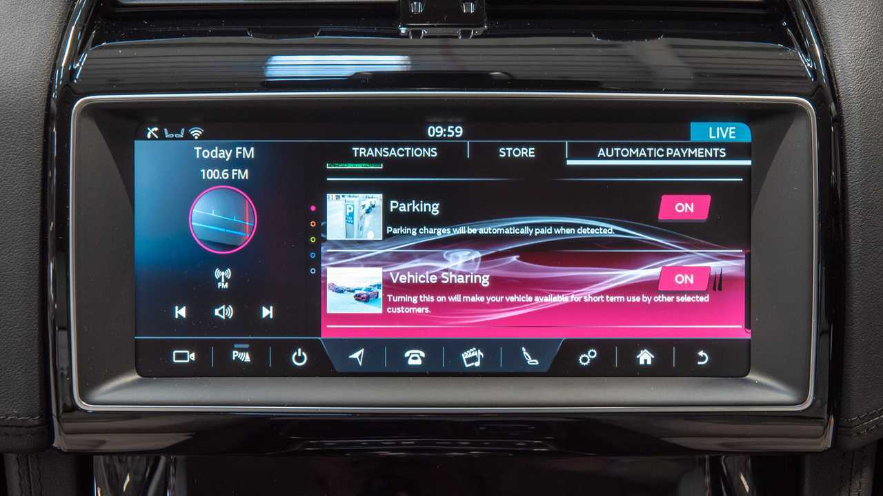 Jaguar Land Rover cryptocurrency tech