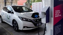 Nissan Leaf Vehicle to Grid Milano