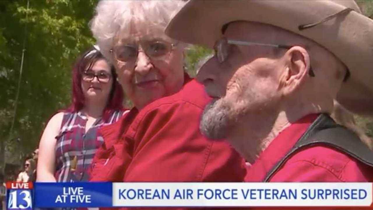 Group of 100 riders visit ill veteran for a ride