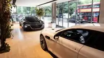 Aston Martin Lagonda Vision Concept e Rapide E nello showroom di Londra