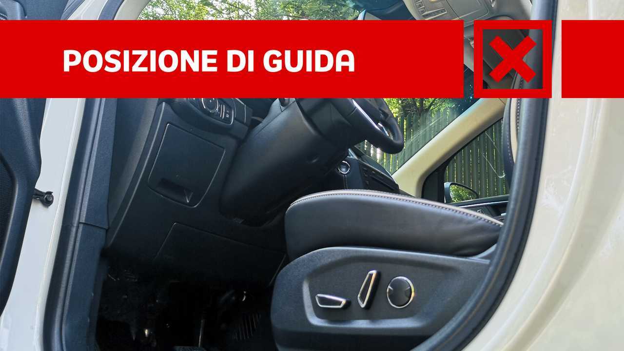 Contro, posizione di guida