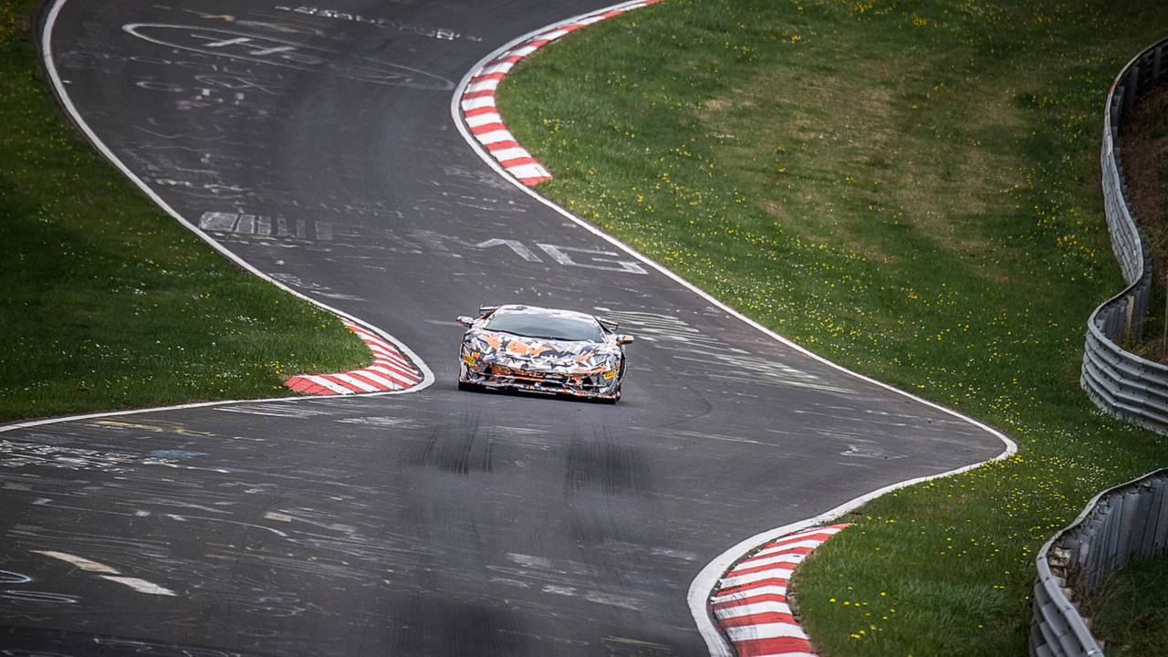 Lamborghini Aventador SVJ Nurburgring record