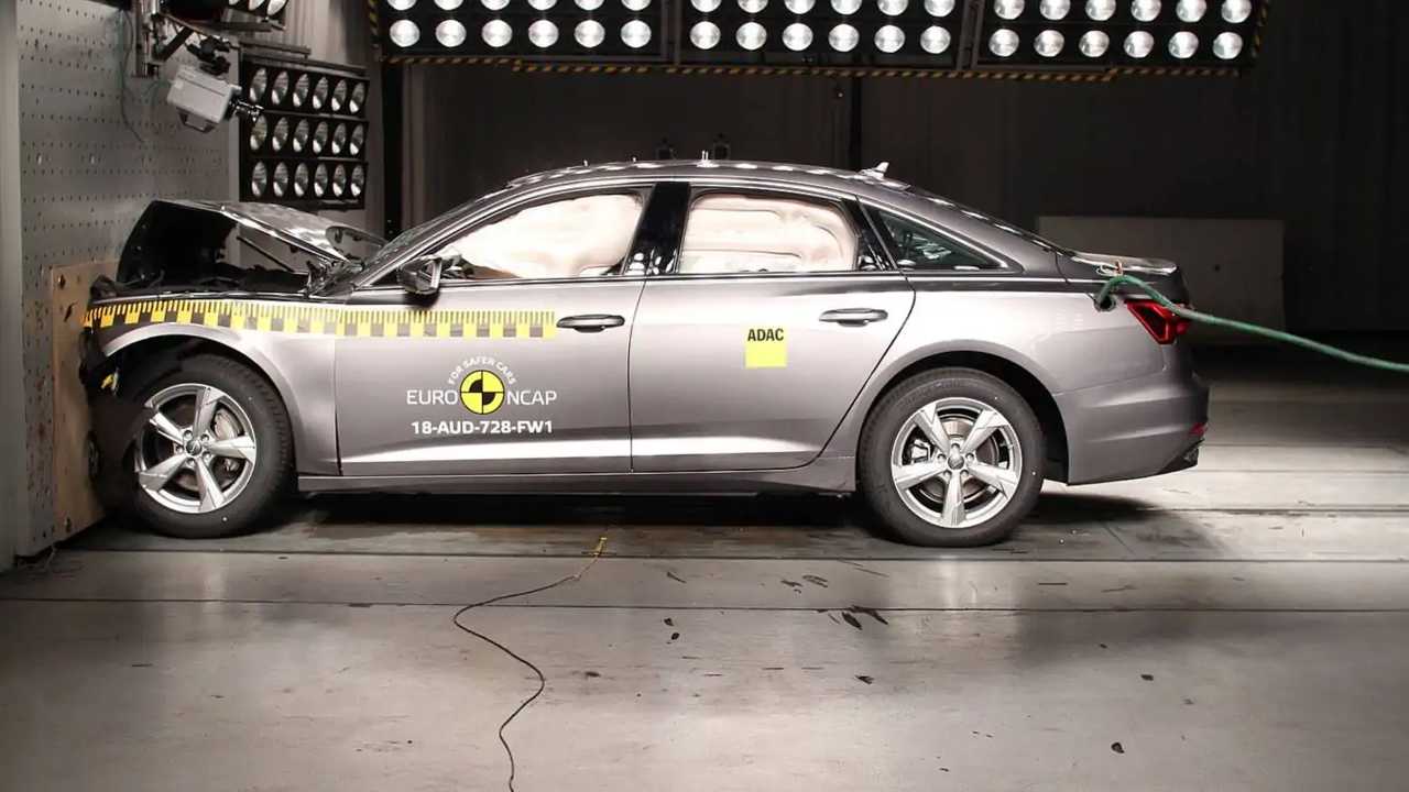 2019 Audi A6 Euro NCAP crash test