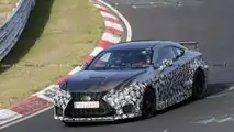 Lexus RC F GT spy photo