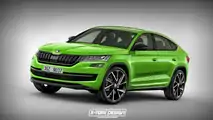 Skoda Kodiaq Coupe Rendering
