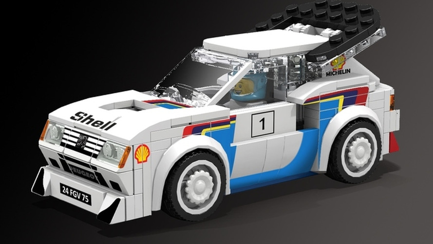 Peugeot 205 T16 en Lego
