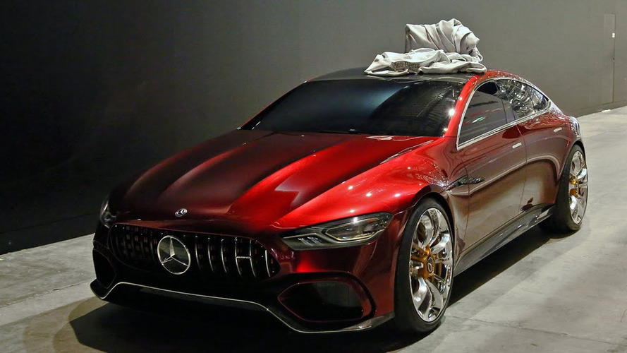Mercedes-AMG GT Concept Spy Video