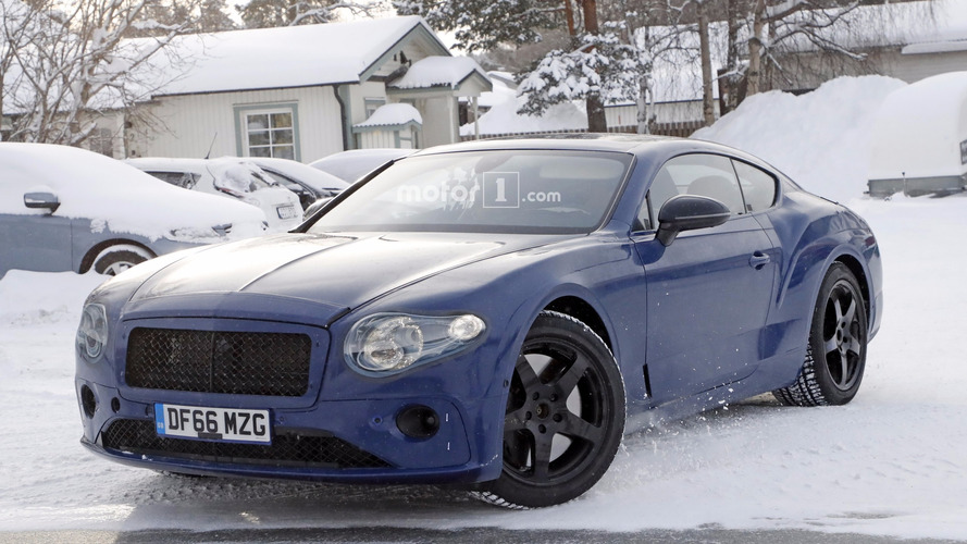 2018 Bentley Continental GT spy photo
