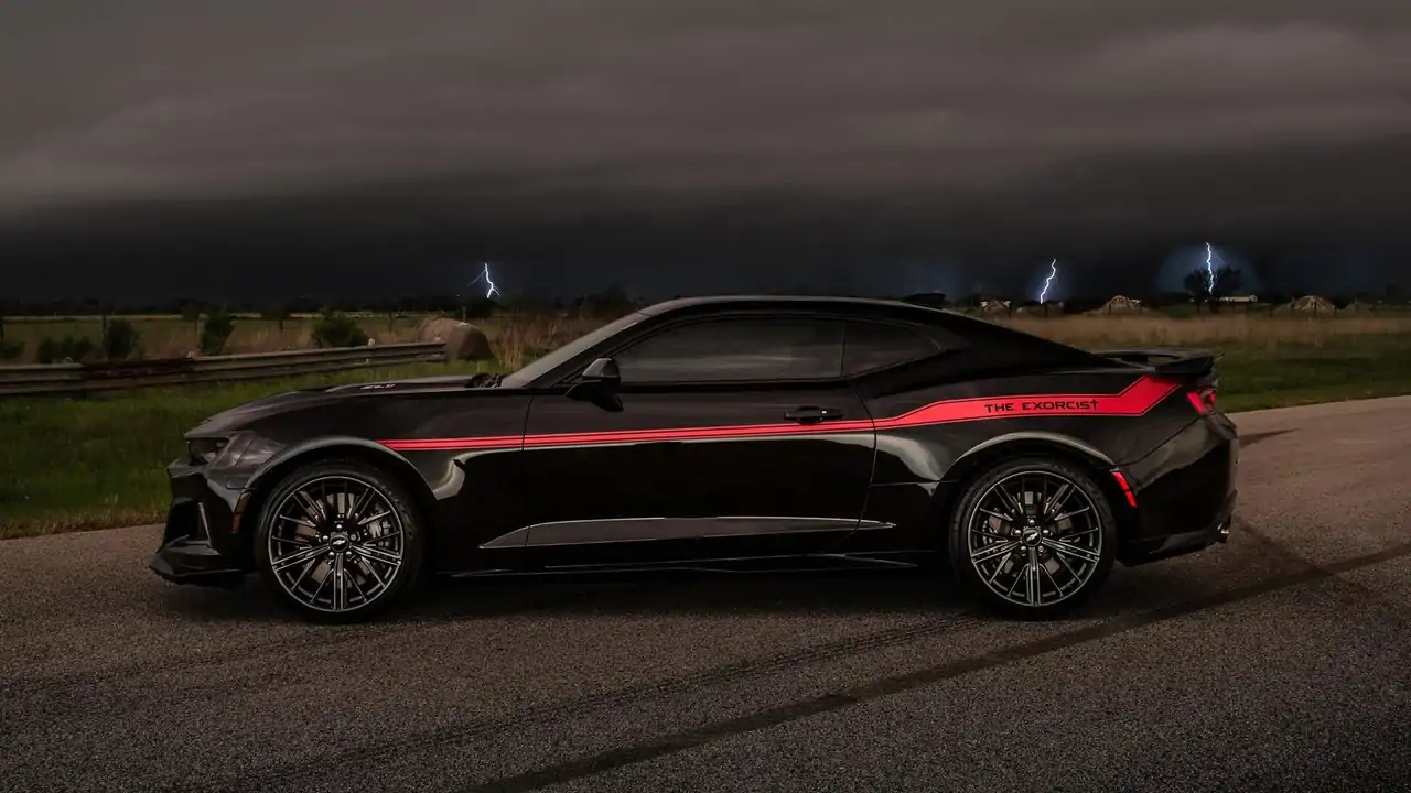 Watch Hennessey Exorcise Its 1000 Hp Exorcist Camaro Zl1