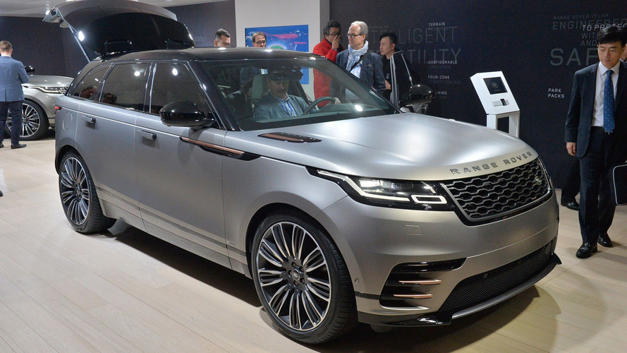 Land Rover Range Rover Velar live Geneva