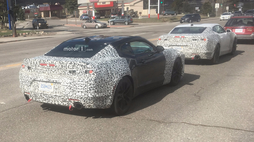 2019 Chevy Camaro casus fotoğrafları