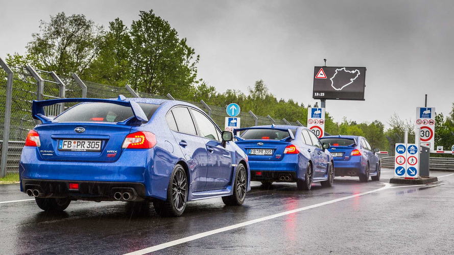 2017 Subaru WRX STI Nürburgring etkinliği