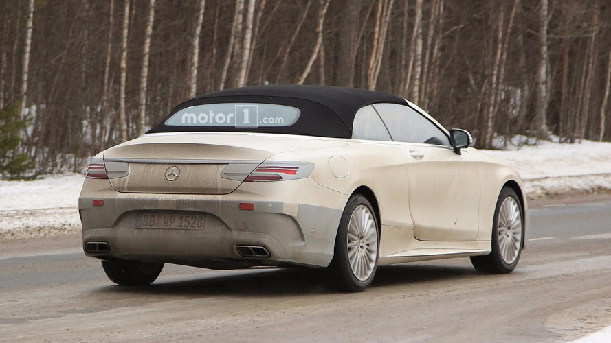 Makyajlı Mercedes-Benz S-Sınıfı Cabriolet casus fotoğrafları