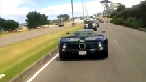 Pagani Zonda Crash