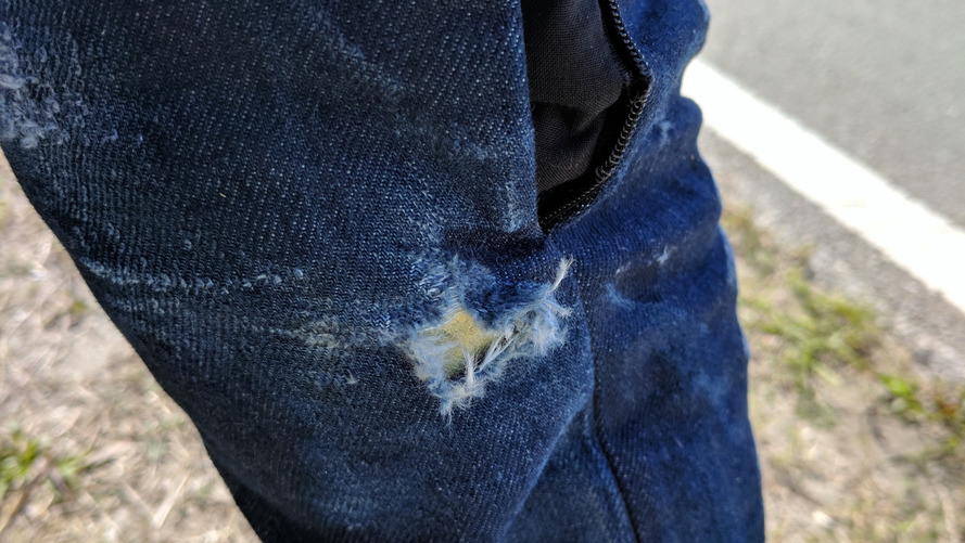 Bike crash