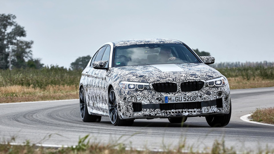 BMW M5 2017 prototipo