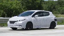 2018 Nissan Leaf casus fotoğrafları
