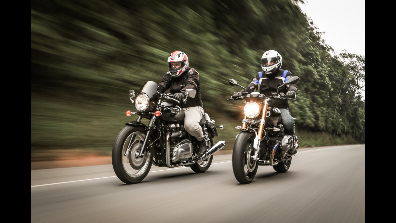 Cafe Racer: curtindo a onda retrô com Triumph Thruxton e BMW Nine T