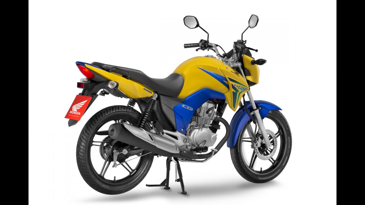 Honda CG ganha série limitada BR nas cores do Brasil