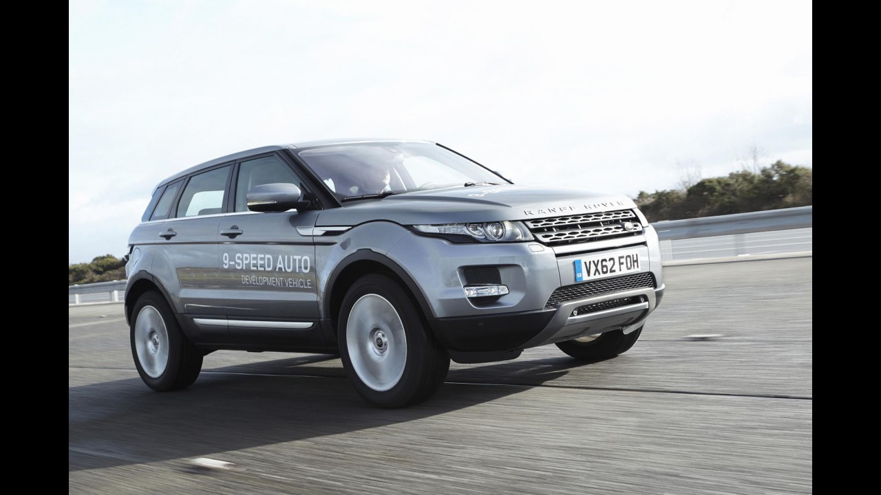 Range Rover Evoque com câmbio de nove marchas estará em Genebra