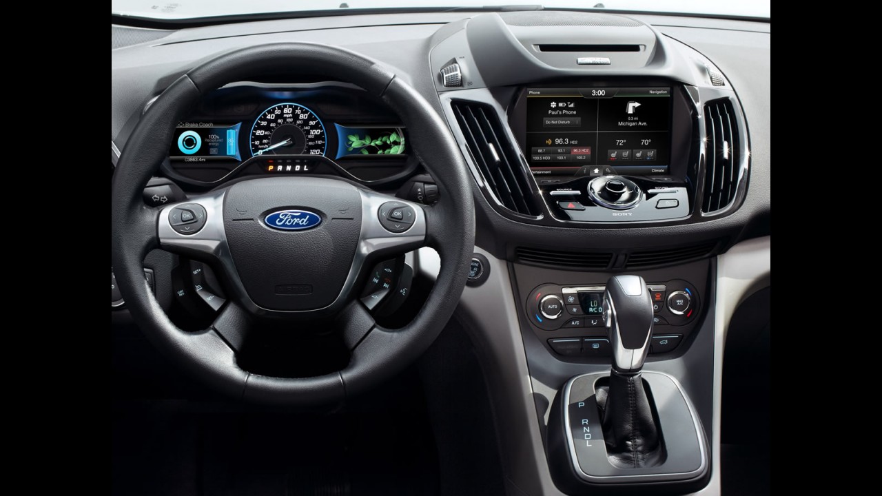 Exemplos de tecnologia: Ford C-Max Energi e Hybrid são veículos oficiais da CES 2013