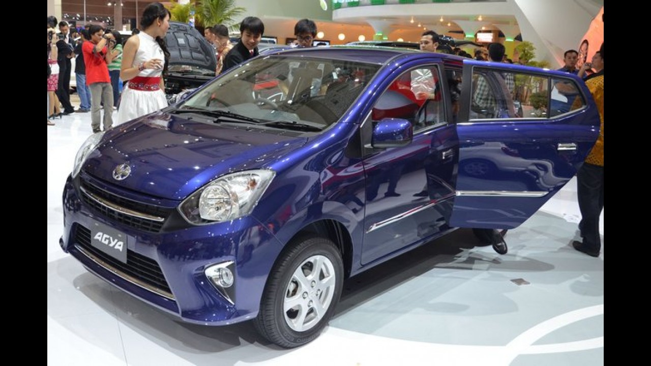 Toyota Agya é o novo compacto completo feito sob medida para a Indonésia