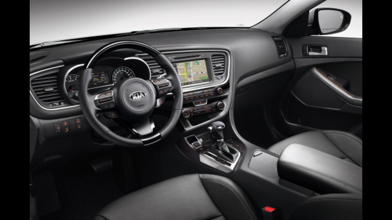 Kia Optima ganha retoques no visual e novos motores na Coreia do Sul