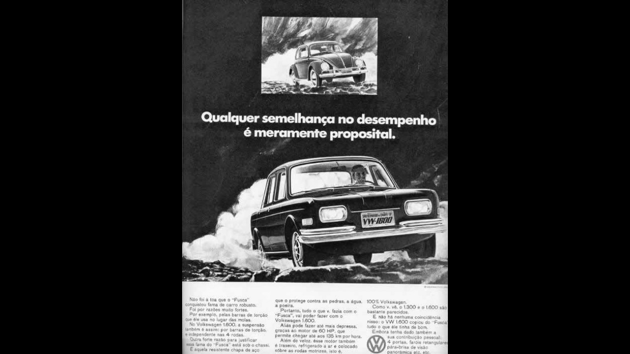 Carros para sempre: Volkswagen 1.600, o “Zé do Caixão”