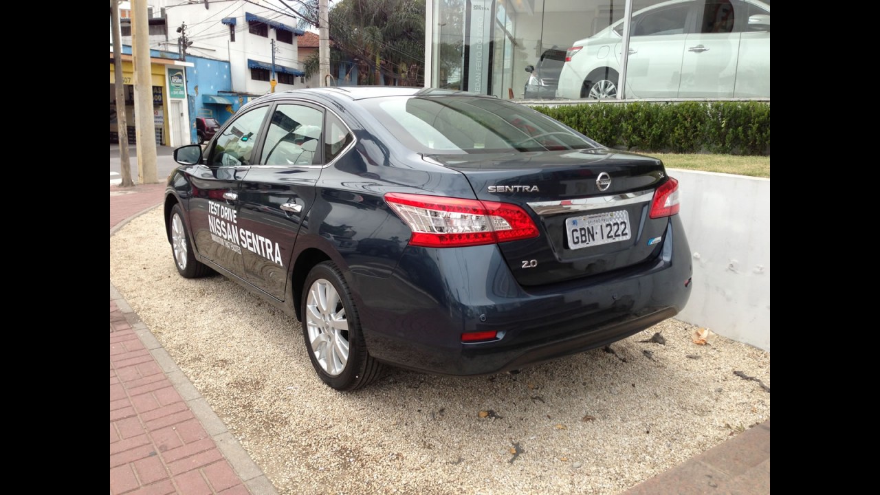 Novo Sentra já está nas lojas, com test-drive e pronta-entrega