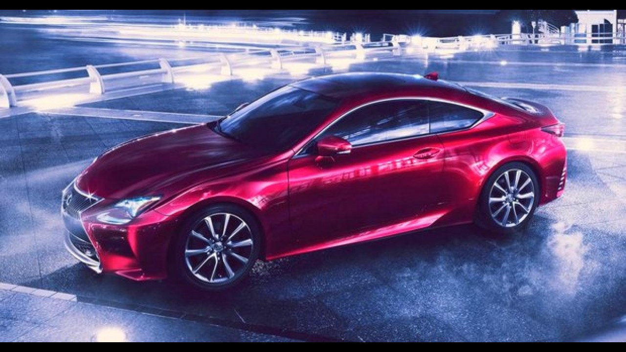 Lexus revela o novo RC Coupe derivado do belo conceito LF-CC