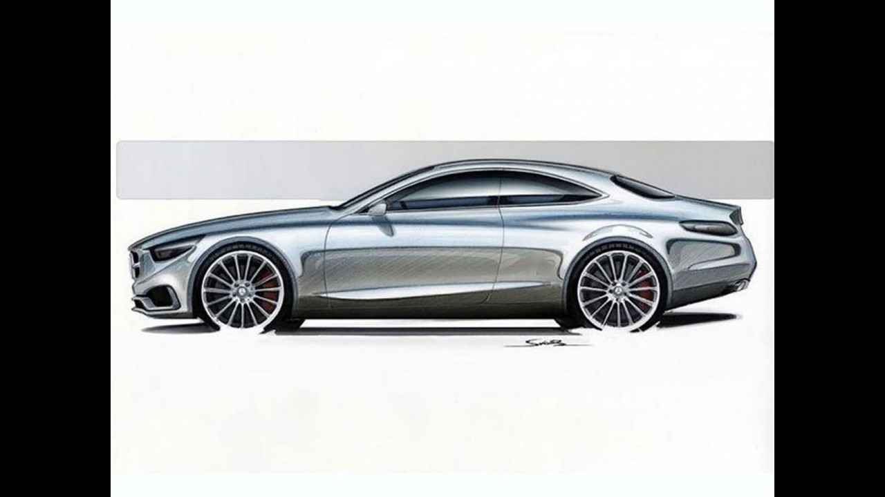 Mercedes apresentará o Classe S Coupe Concept em Frankfurt